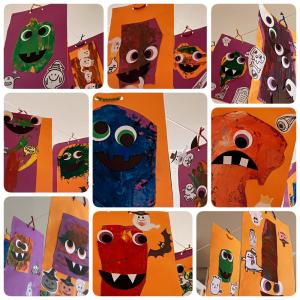 ハロウィン製作